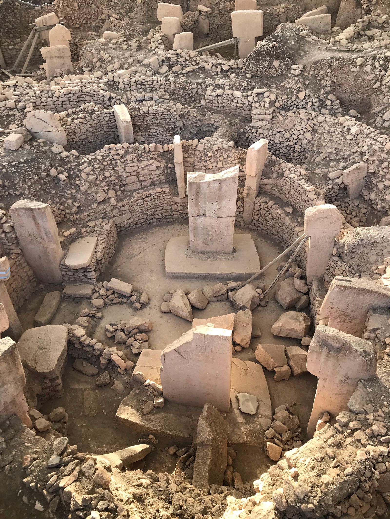 Visitors exploring cultural heritage through an immersive museum experience